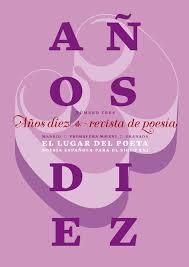REVISTA DE POESIA AÑOS DIEZ 3 EL LUGAR DEL POETA
