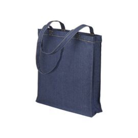 BOLSA DE TELA VAQUERA CON FUELLE Y ASAS 100  ALGOD