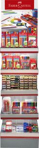 EXPOSITOR METALICO FABER CASTELL SERIE ROJA