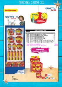 EXPOSITOR DE PIE GIOTTO BEBE 104 UDS