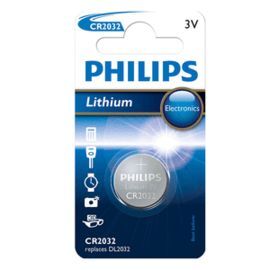 PILA BOTON LITIO PHILIPS CR2032 3V BLISTER PHI1061