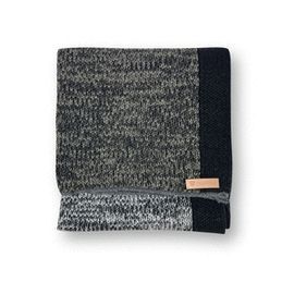 BUFANDA CARAMELO NEGRO