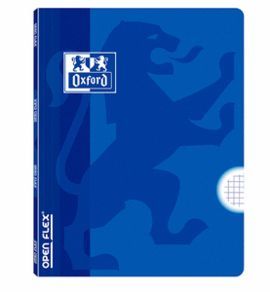 LIBRETA GRAPADA TAPA PLASTICO OPENFLEX A4 48 HOJAS
