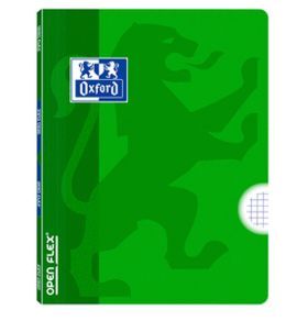 LIBRETA GRAPADA TAPA PLASTICO OPENFLEX A4 48H 4X4