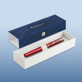 PLUMA WATERMAN ALLURE M LACADO ROJO
