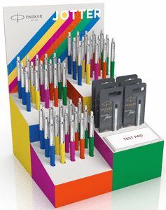 EXPOSITOR 46 BOLIGRAFOS JOTTER + 6 RECAMBIOS