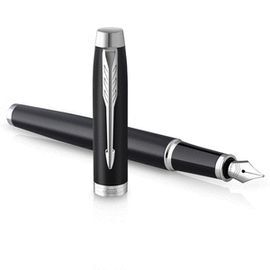 PLUMA PARKER IM ESSENTIAL F NEGRO CON DETALLES CRO