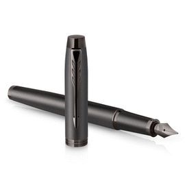 PLUMA PARKER IM F MONOCHROME GRIS