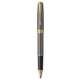 ROLLER PARKER SONNET GREY LACQUER GOLD TRIM