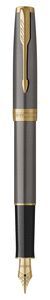 PLUMA PARKER SONNET M GREY LACQUER STAINLESS STEEL