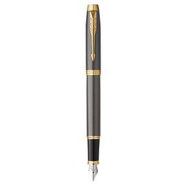 PLUMA PARKER IM F GREY LACQUER GOLD TRIM