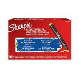 ROTULADOR SHARPIE ACRILICO AMARILLO PUNTA REDONDA