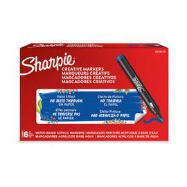 ROTULADOR SHARPIE ACRILICO AZUL PUNTA REDONDA