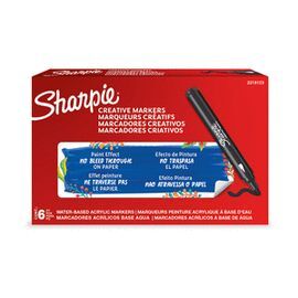 ROTULADOR SHARPIE ACRILICO NEGRO PUNTA REDONDA