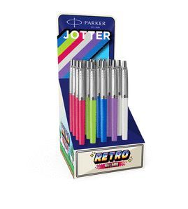 EXP 20 BOLIGRAFOS PARKER JOTTER OG SURTIDOS TINTA