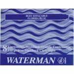 CARTUCHOS WATERMAN AZUL FLORIDA