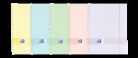 CARPETA ESPIRAL 30 FUNDAS LIVE GO A4 GOMA PASTEL