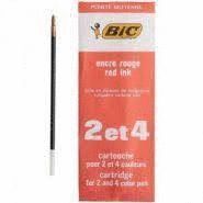 RECAMBIO BOLIGRAFO BIC 4C ROJO