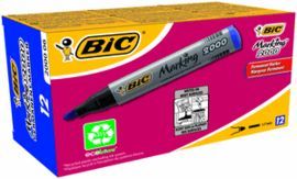 ROTULADOR BIC PERMANENTE CONICO AZUL ECOLUTIONS