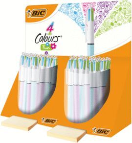 BOLIGRAFO BIC 4 COLORES FUN FASHION