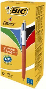 BOLIGRAFO BIC 4 COLORES FINE