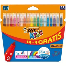 ROTULADOR BIC KID COULEUR 18 COLORES SURTIDOS