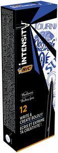 ROTULADOR BIC INTENSITY FINE AZUL