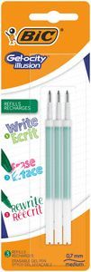 RECAMBIO BIC GELOCITY ILLUSION VERDE BLISTER 3 UDS