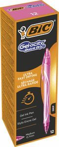 BOLIGRAFO BIC GELOCITY QUICK DRY ROSA