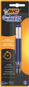 RECAMBIO BIC GELOCITY QUICK DRY AZUL BLISTER DE 2
