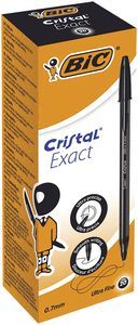 BOLIGRAFO BIC CRISTAL EXACT NEGRO