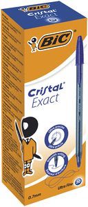 BOLIGRAFO BIC CRISTAL EXACT AZUL