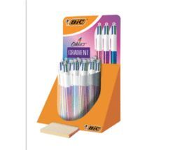 EXPOSITOR 30 BOLIGRAFO BIC 4 COLORES GRADIENT