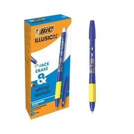 BOLIGRAFO BIC GELOCITY ILLUSION AZUL