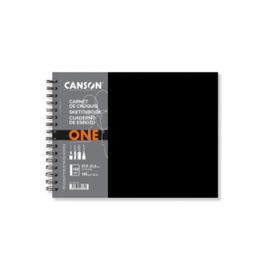BLOC CANSON SKETCH ONE 21,6X27,9 80H FINO 100G
