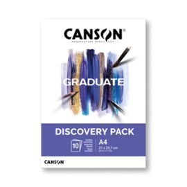 DISCOVERY PACK 21X29,7 10H CANSON GRADUATE SURTIDO