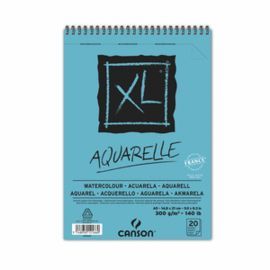 ALBUM ESPIRAL MICR A5 20H CANSON XL AQUARELLE FINO