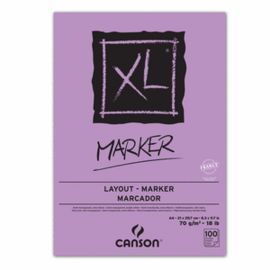 BLOC ENCOLADO A4 100H CANSON XL MARKER BARRERA