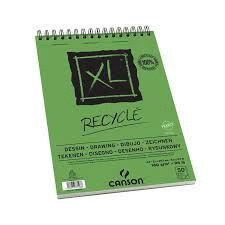 ALBUM ESPIRAL MICR A3 50H CANSON XL RECYCLED FINO