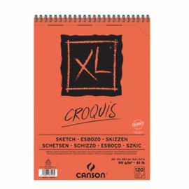 ALBUM ESPIRAL MICR A4 120H CANSON XL CROQUIS FINO