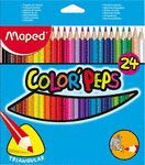 LÁPICES DE COLORES MAPED 24