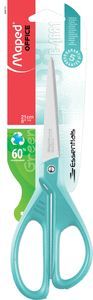 TIJERA ESSENTIALS GREEN 21CM TURQUESA BLISTER 1 UD