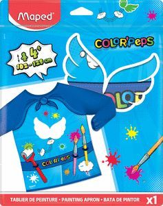 BATA DE PINTOR SUPER HEROES
