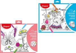 SOPORTES PARA COLOREAR Y PINTAR 3 UDS