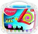 LAPIZ GEL MAPED ACUARELABLE 10 COLORES SURTIDOS