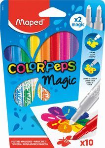 ROTULADORES MAGICOS COLORPEPS 10 UNIDADES