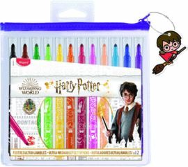 ROTULADORES HARRY POTTER 12 COLORES SURTIDOS