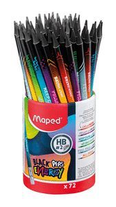 LAPIZ DE GRAFITO ENERGY HB CON GOMA