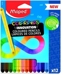 LAPIZ MAPED COLORPEPS INFINITY 12 COLORES SURTIDOS