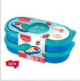 TUPPER PARA ALIMENTOS CONCEPT KIDS AZUL 2 DE 150ML